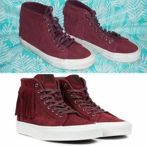Vans Sk8 Hi Moc Suede Size 8.5
